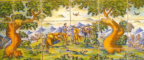 El Quijote en la cerámica de Talavera (y II)