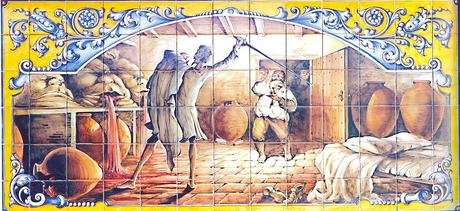 El Quijote en la cerámica de Talavera (y II)