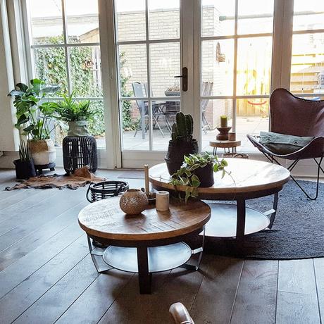 Estilo escandinavo con aires boho