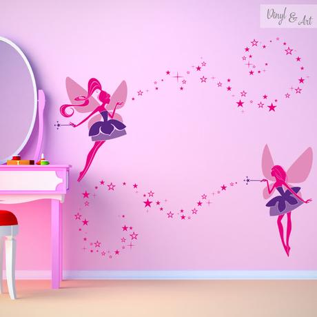 Vinilo-adhesivo-decorativo-infantil-vinylandart-Hadas