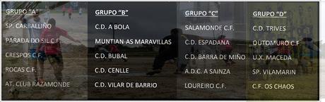 Calendario del Trofeo Delegación Ourense en la Tercera Galicia provincial