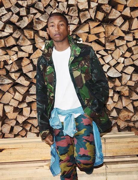 Pharrell Williams & G-Star Raw lookbook