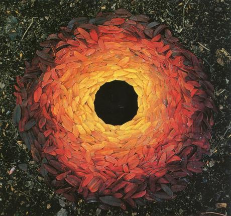 Leaves by Andy Goldsworthy