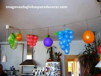 como decorar globos para cumpleaños niños