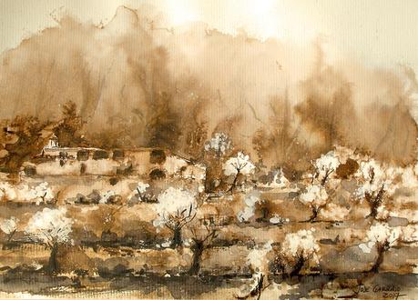 Dibujos con tintas. Plumillas y estilográfica