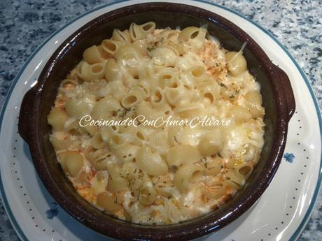 Mac & cheeese, Macarrones con Queso