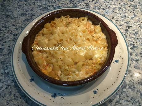 Mac & cheeese, Macarrones con Queso