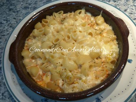 Mac & cheeese, Macarrones con Queso