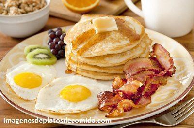 imagenes de comida de desayuno panqueques