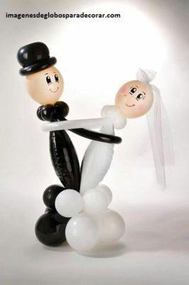 figuras de globos para bodas decoracion