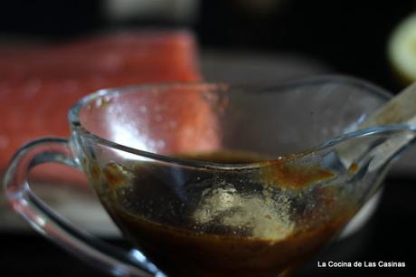 Salmón Glaseado en Salsa Hoisin