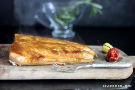 Salmón Glaseado en Salsa Hoisin