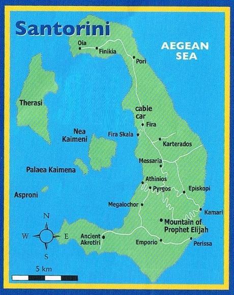 Escala de Crucero en Santorini