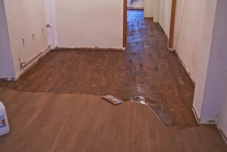 Teñir parquet multicapa