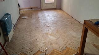 parquet en espiga