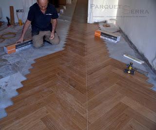 instalar parquet