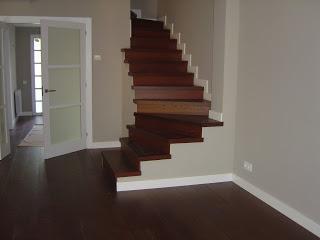 revestir una escalera con parquet o laminado