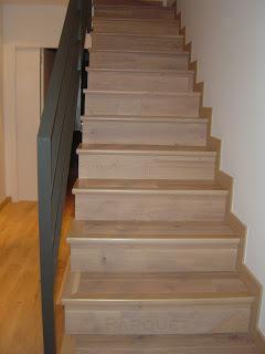 revestir una escalera con parquet o laminado