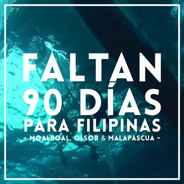 ¡Faltan 90 días para Filipinas!