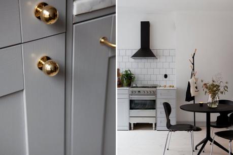 Reforma de un piso 36 m² en Malmö pared de cristal minipisos interiores intimidad decoración decoración pisos pequeños decoración interiores deco pisos suecos blog decoración nórdica 