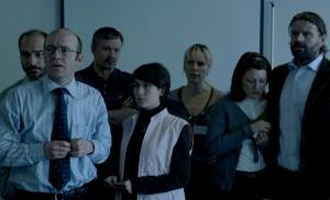 Recursos inhumanos: El jefe de todo esto (Direktøren for det hele, Lars von Trier, 2006)