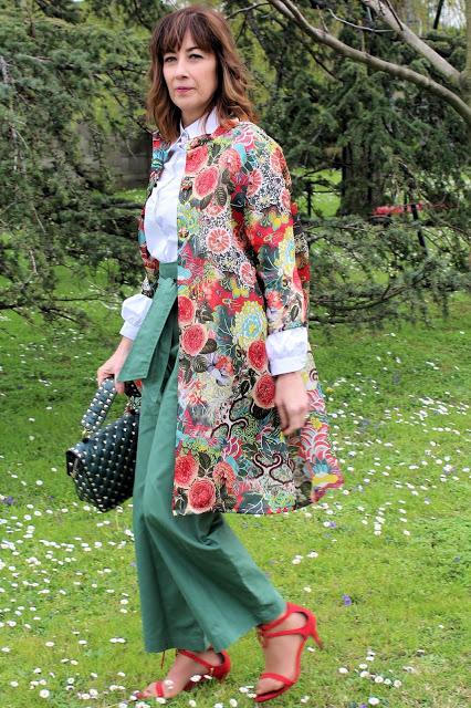 MIS LOOKS- COMBINANDO ROJO Y VERDE CON PUNTO Y APARTE