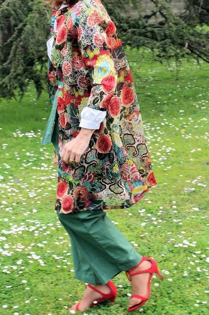 MIS LOOKS- COMBINANDO ROJO Y VERDE CON PUNTO Y APARTE