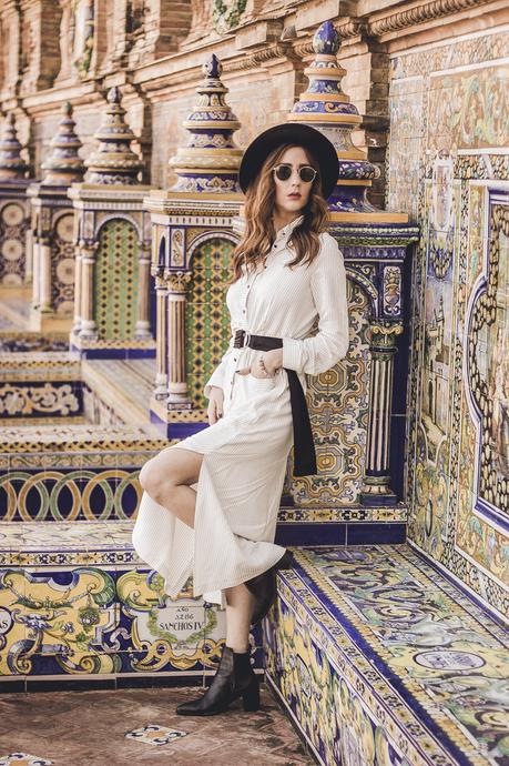 MIDI SHIRT DRESS-- SEVILLA