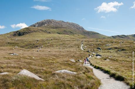 Ruta hacia Diamond Hill Irlanda Connemara Galway