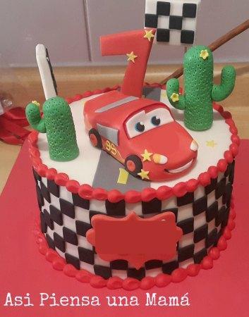 Un cumple a la velocidad de Rayo McQueen