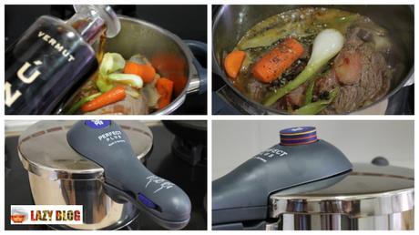 Ternera con salsa de vermut y pimienta, receta exprés en menos de 30 minutos