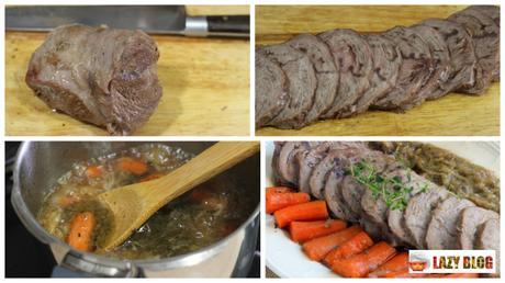 Ternera con salsa de vermut y pimienta, receta exprés en menos de 30 minutos