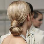 Peinados de novia 2017: Moño bajo pulido