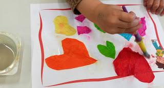 San Valentín o cómo el color para pintar sale de los corazones