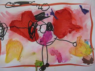 San Valentín o cómo el color para pintar sale de los corazones