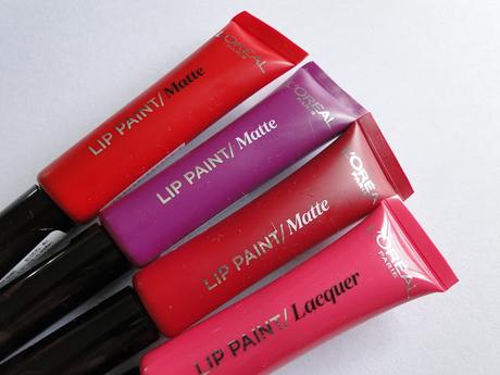 Infalible Lip Paint de L'Oréal, labiales líquidos en su versión matte y brillante.