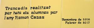 El Tándem de Ramón Casas en Trencadis