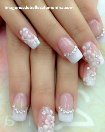 diseño de uñas naturales decoradas imagenes