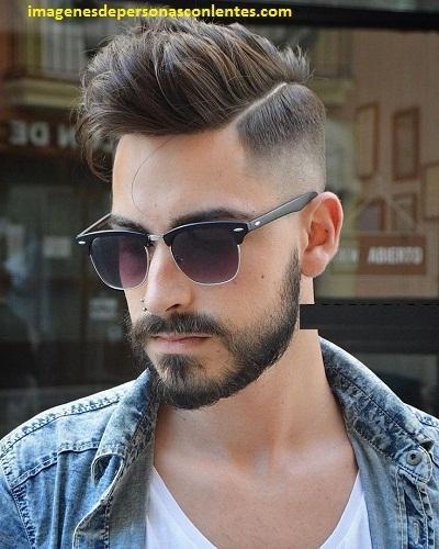 4 Estilos y cortes de cabello para hombres con gafas de moda - Paperblog