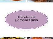 Recetas para semana santa