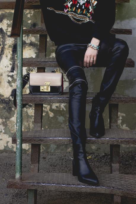 THE PERFECT BIKER LEATHER PANTS