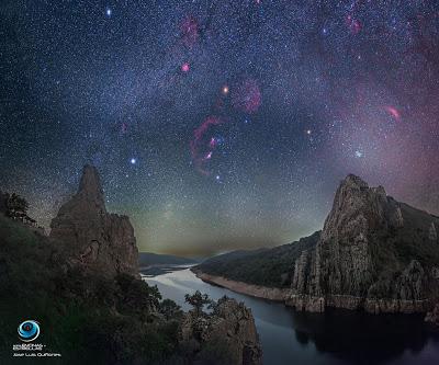 APOD de la NASA: el parque Monfragüe (España)