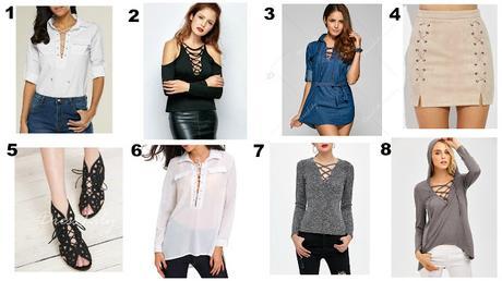 En tendencia Lace up