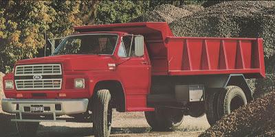 Ford F-7000 del año 1985