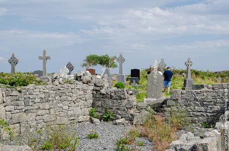 Cementerio de las Siete Iglesias Inishmore Islas Aran Irlanda