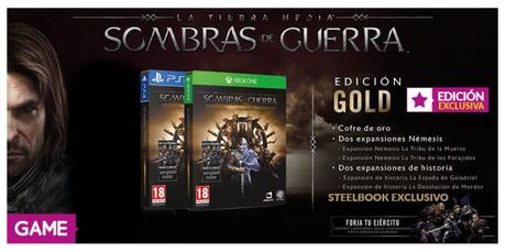 GAME nos presenta el contenido de su exclusiva Sombras de Guerra Edición Gold