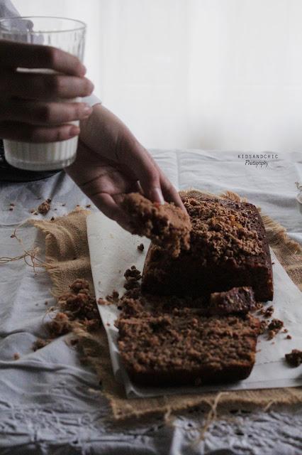 Chocolate Crunchy loaf cake Chocolate Crunchy loaf cake