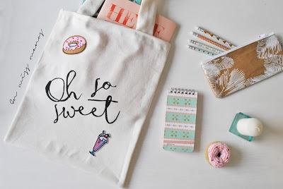 DIY Tote bag con parches