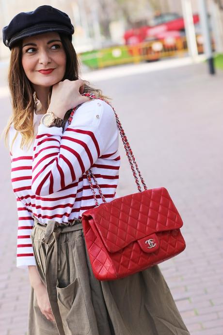 Mi nueva falda color caki de Rosegal