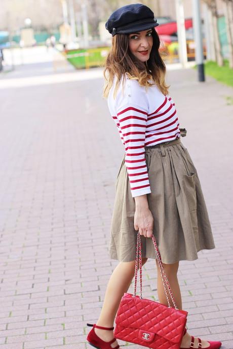 Mi nueva falda color caki de Rosegal